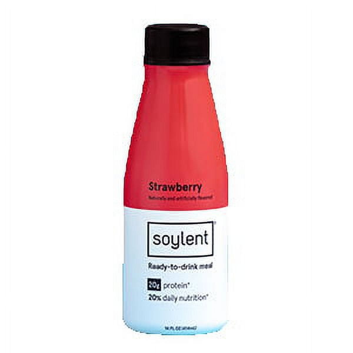 Soylent Strawberry Ready-to-Drink Shake 14 Oz - Meal Replacement