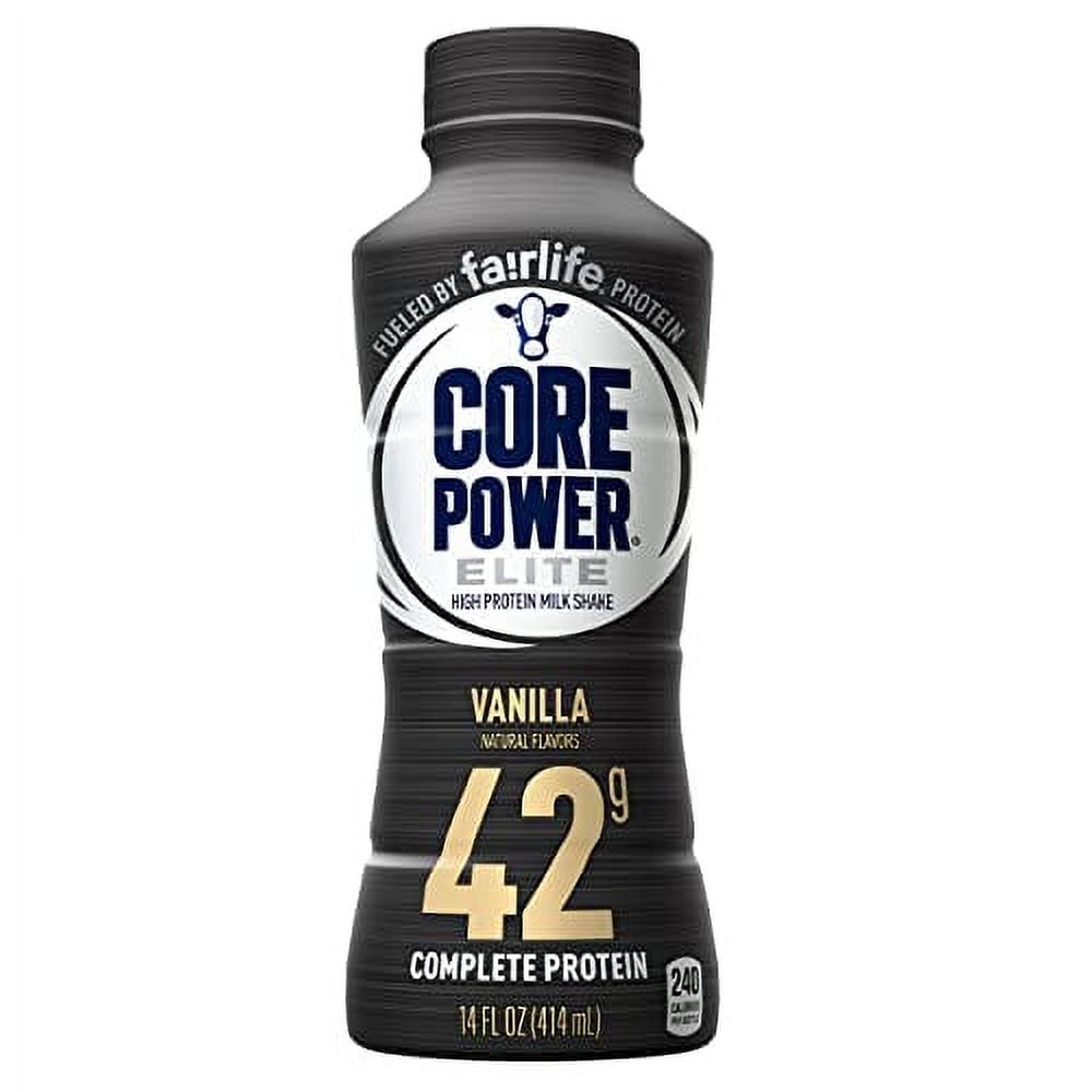 CORE POWER ELITE HIGH PROTEIN SHAKE VARIETY PACK, 42G PROTEIN, WORKOUT RECOVERY, 14OZ X 6