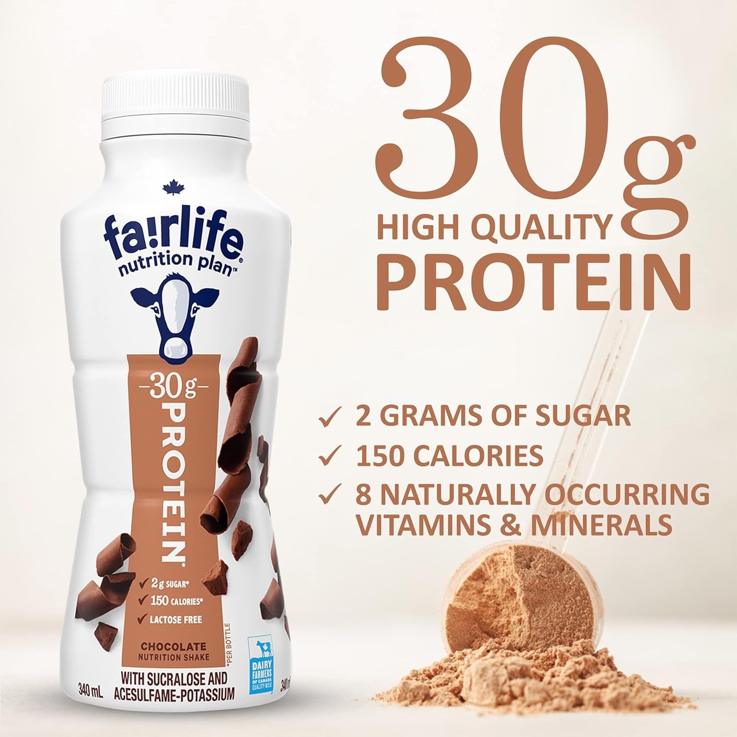 Fairlife Chocolate Protein Shakes 11.5oz - Pack of 6, Nutrition Plan