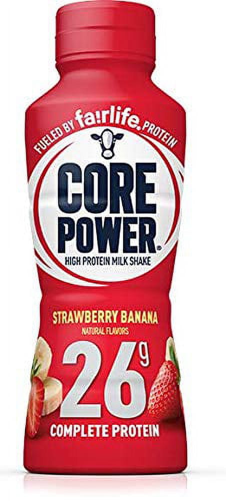 Fairlife Core Power High Protein Milkshake Variety Pack, 26g Protein, 14 oz x 6