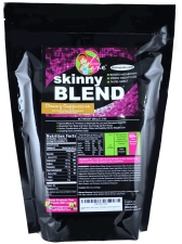 Skinny Jane Skinny Blend Creamy Cappuccino Weight Loss Shakes - Energy Boost Meal Replacement Protein Shake - 30 Pack