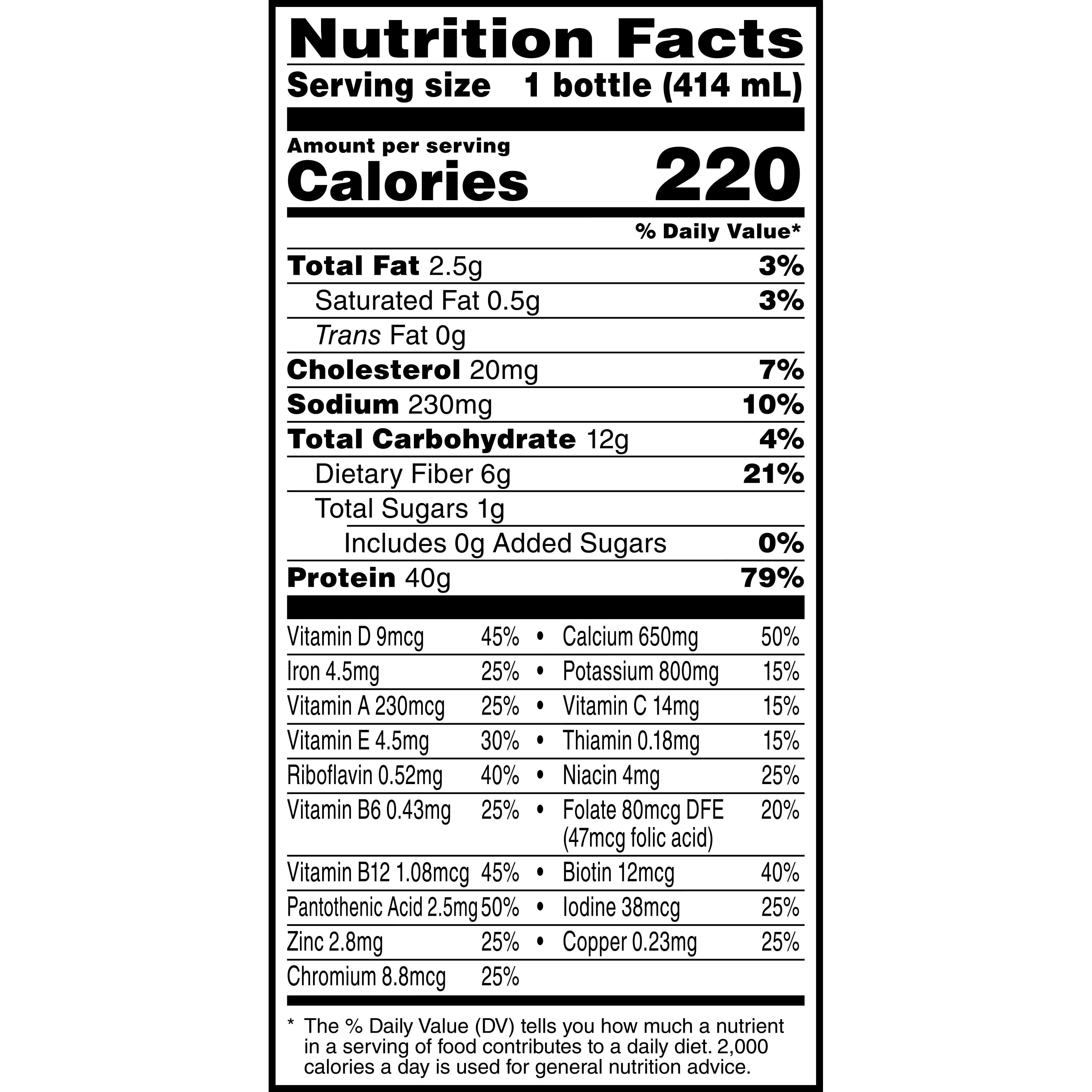Muscle Milk Pro Advanced Nutrition Chocolate Protein Shake - 14 fl oz Bottle