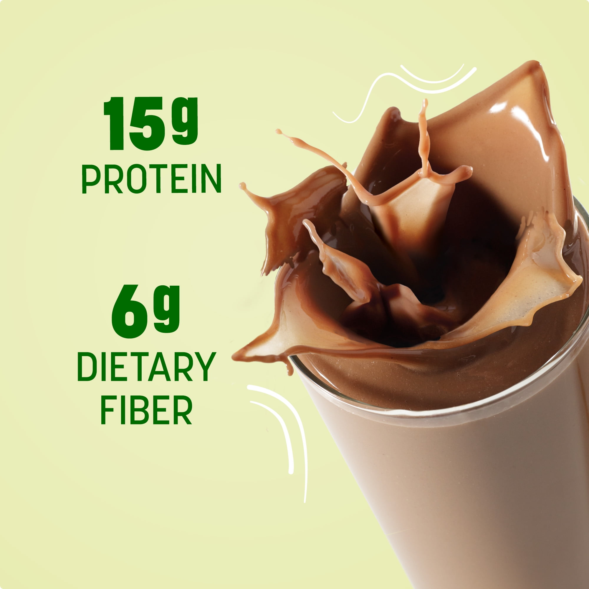 Nutrisystem Prosync Chocolate Fudge Meal Replacement Shake - 15g Protein Nutrition Drink - 16.3 oz