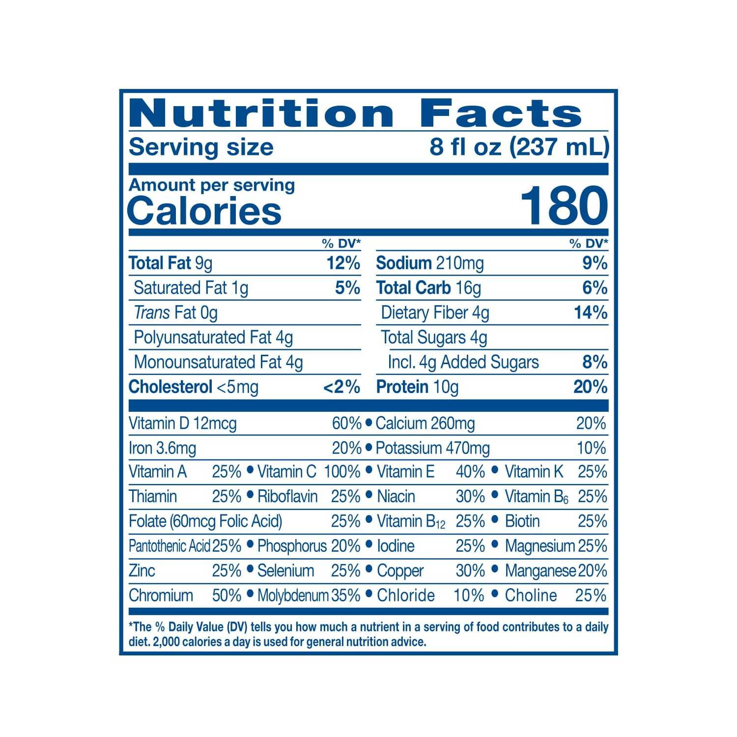 GLUCERNA RICH CHOCOLATE DIABETIC PROTEIN SHAKE, 8 FL OZ, 6-PACK