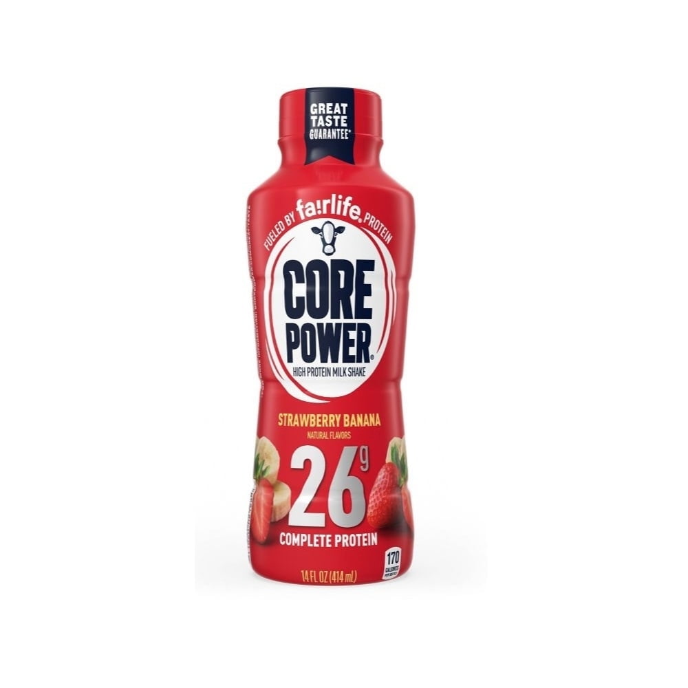 Fairlife Core Power Strawberry Banana Protein Shake, 14oz (Pack of 10)