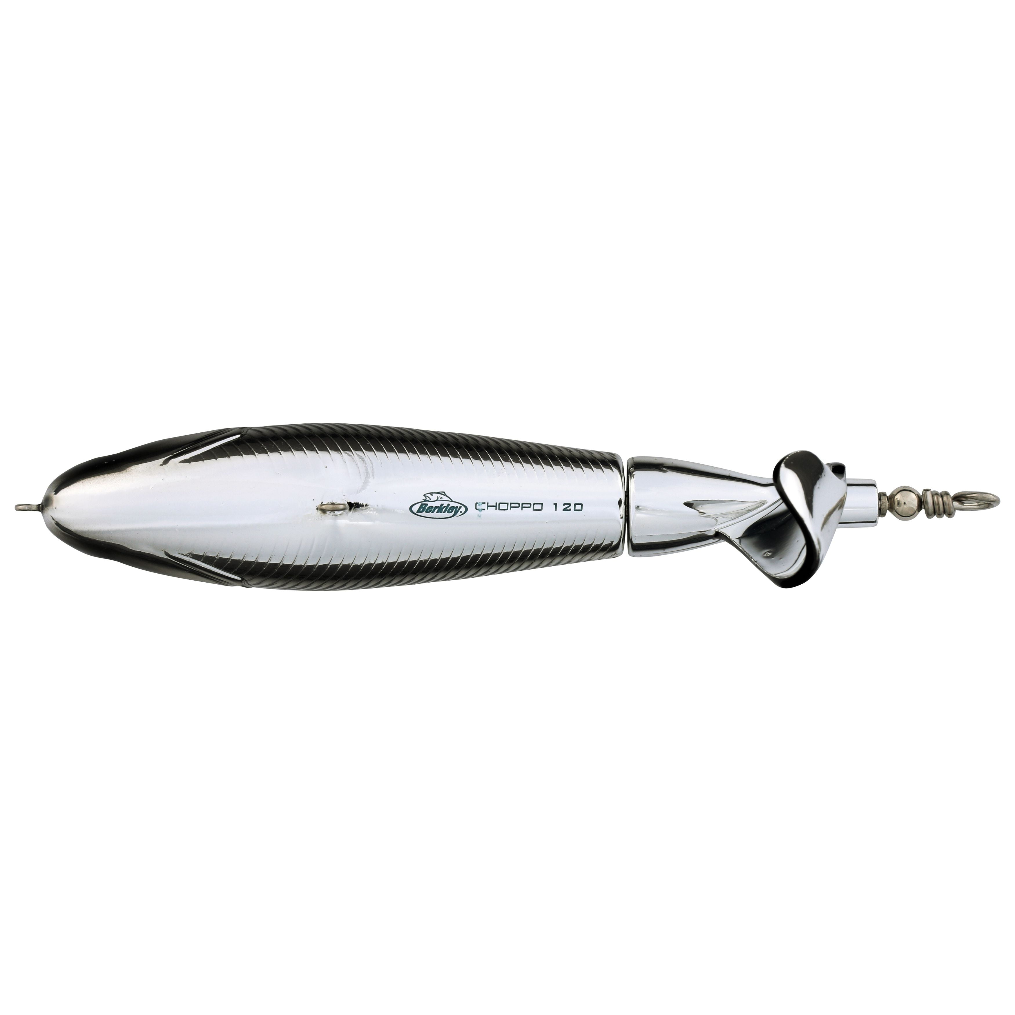 Berkley Choppo Topwater Fishing Lure - Black Chrome (1 oz)