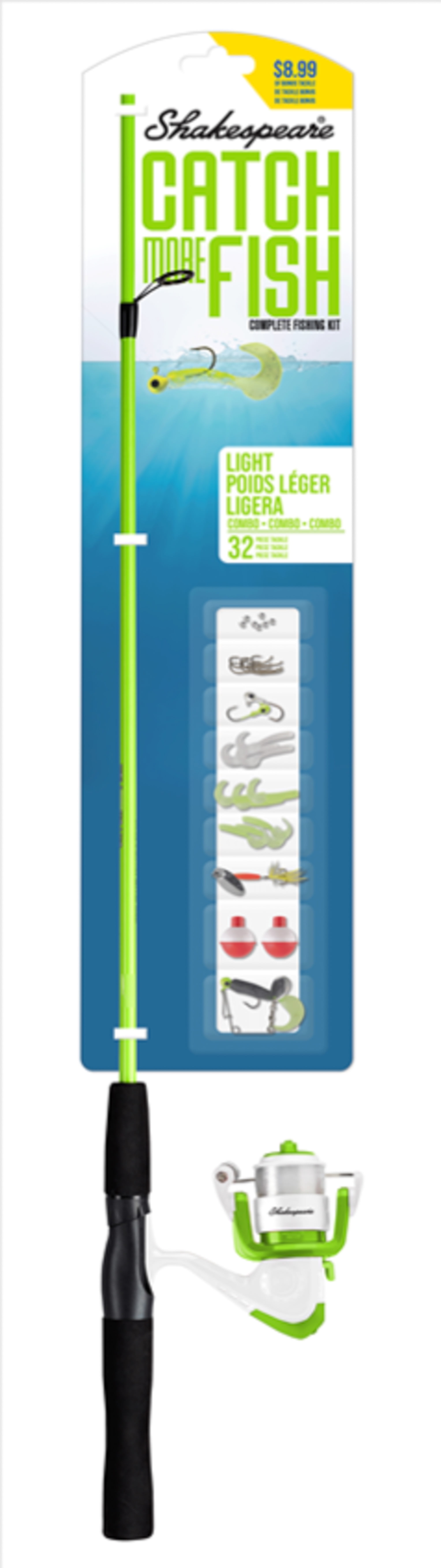 Shakespeare Light Panfish Spinning Combo for Fishing Enthusiasts