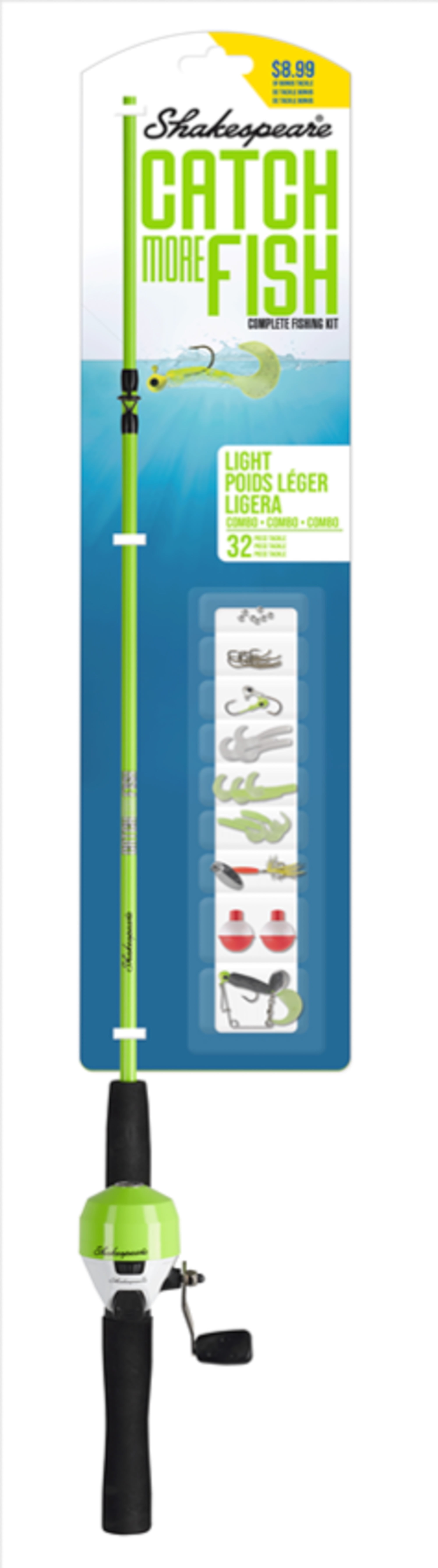 Shakespeare Light Panfish Spinning Combo for Fishing Enthusiasts