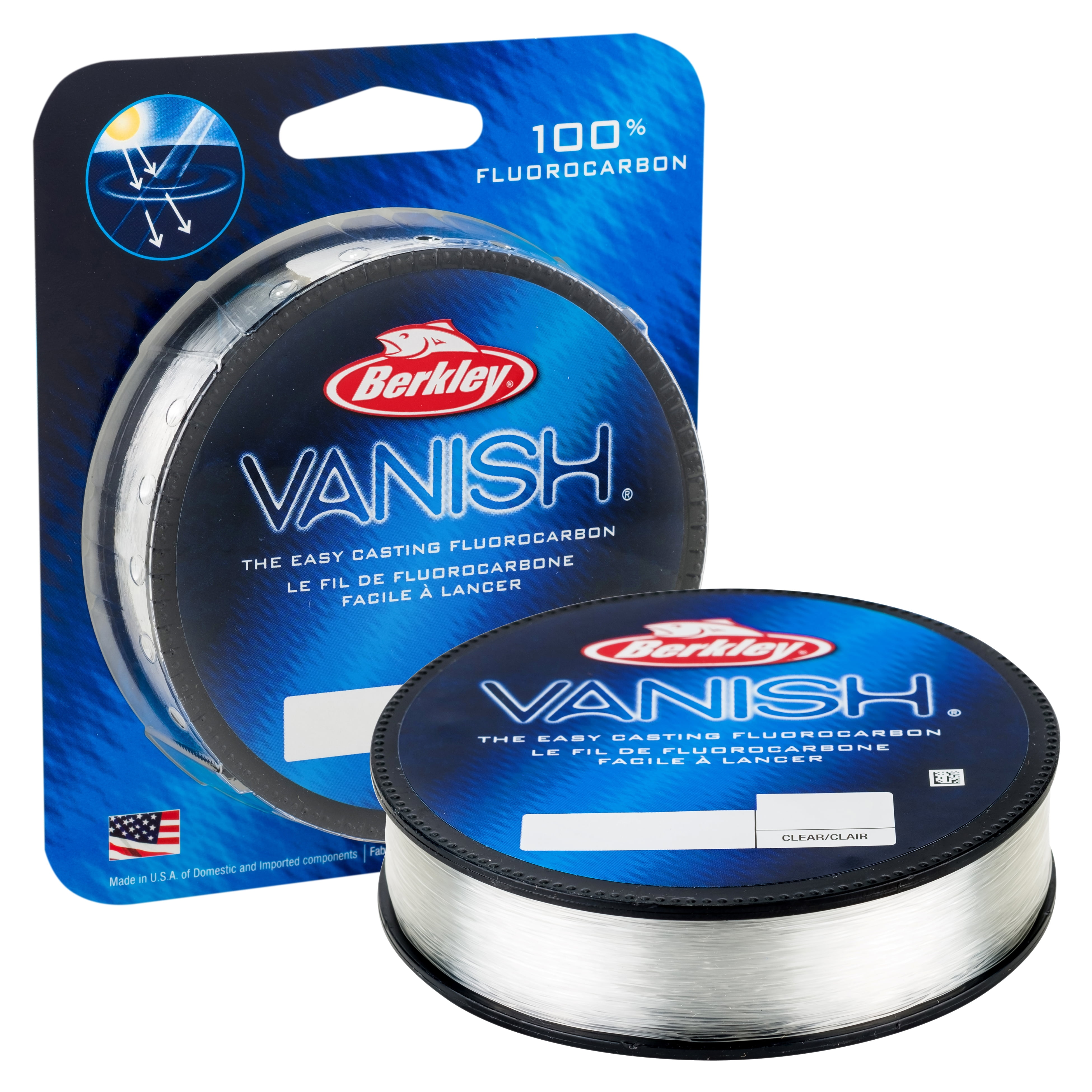 Berkley Vanish Clear Fluorocarbon Fishing Line 14lb/6.3kg