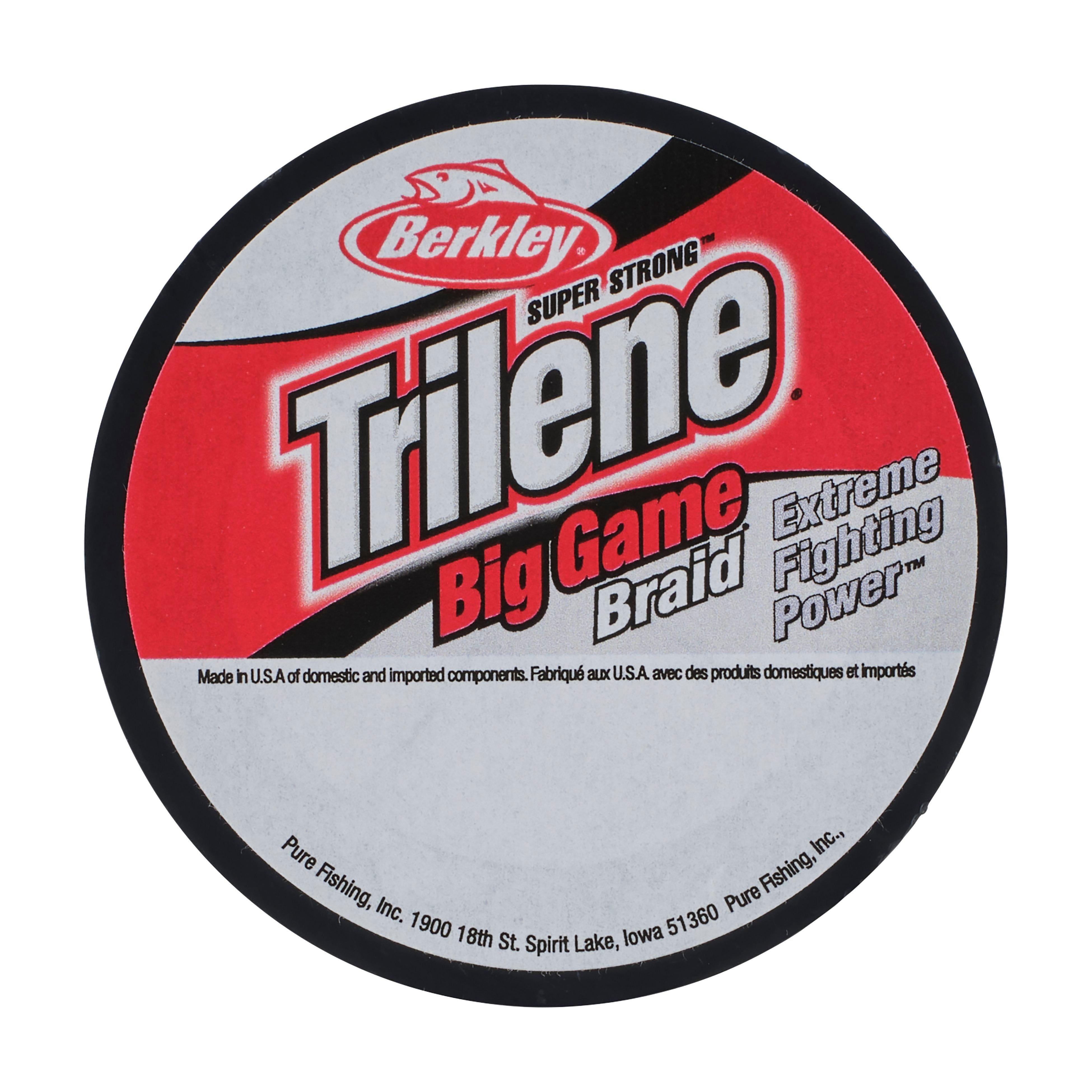 Berkley Trilene Big Game Braid Fishing Line, 50 lb Ocean Blue
