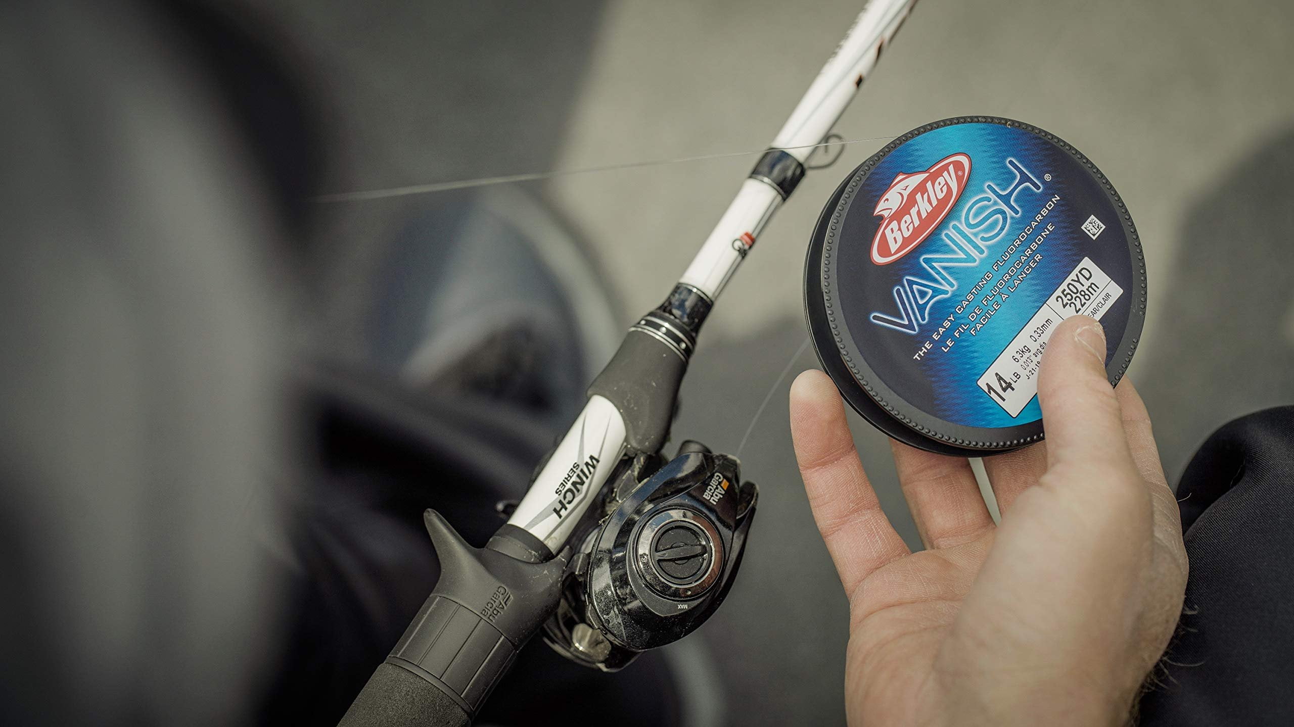 Berkley Vanish Clear Fluorocarbon Fishing Line - 10lb | 4.5kg