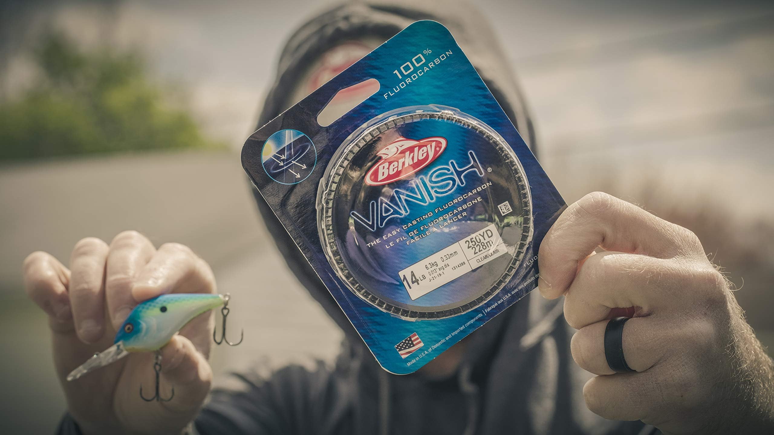 Berkley Vanish Clear Fluorocarbon Fishing Line - 10lb | 4.5kg