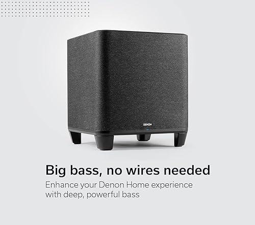 DENON HOME SOUND BAR 550 - 3D SURROUND SOUND, DOLBY ATMOS, DTS:X, ALEXA, HEOS, SUBWOOFER WITH DEEP BASS