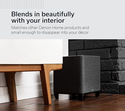 DENON HOME SOUND BAR 550 - 3D SURROUND SOUND, DOLBY ATMOS, DTS:X, ALEXA, HEOS, SUBWOOFER WITH DEEP BASS