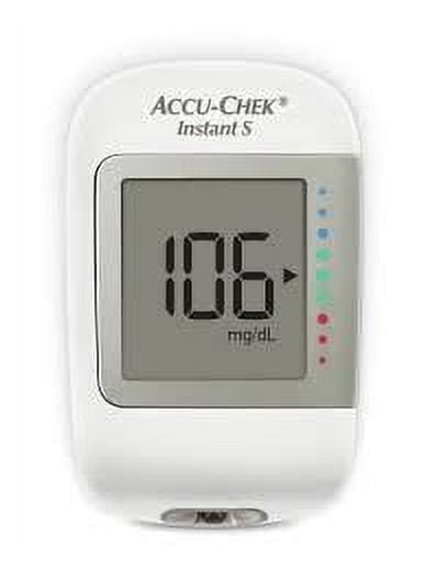 Accu-Chek Instant S Glucose Meter + 10 Free Strips