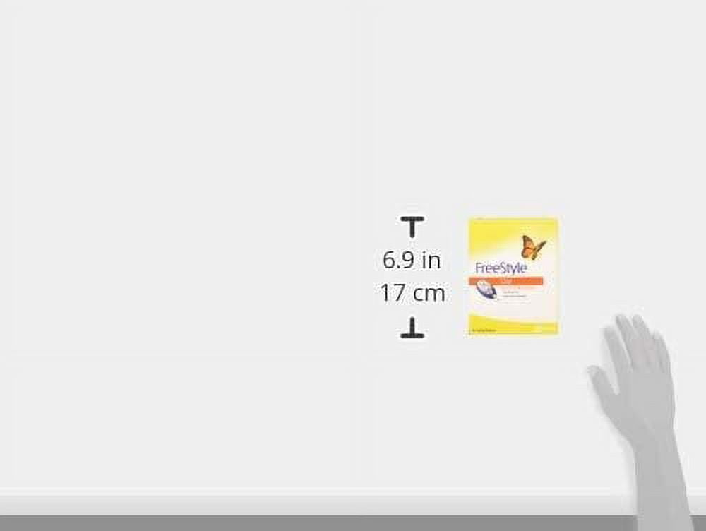 FreeStyle Lite Blood Glucose Monitoring System Test Strips & Lancets, 6-Pack