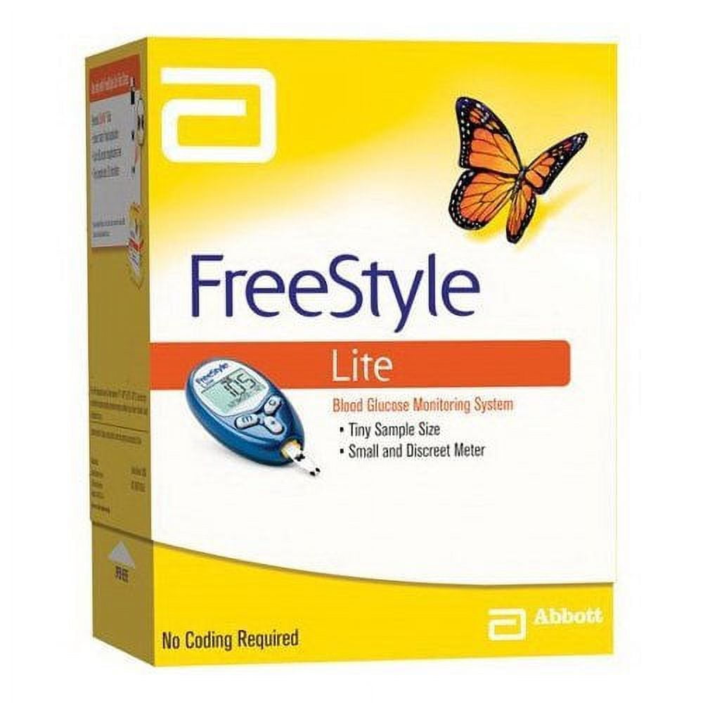 Freestyle Lite Blood Glucose Monitoring System Bundle - 2-Pack
