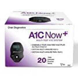 A1C Now+ Multi-Test Blood Glucose Monitor - 20 Tests Pack