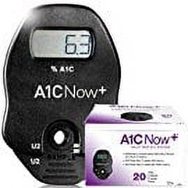 A1C Now+ Multi-Test Blood Glucose Monitor - 20 Tests Pack