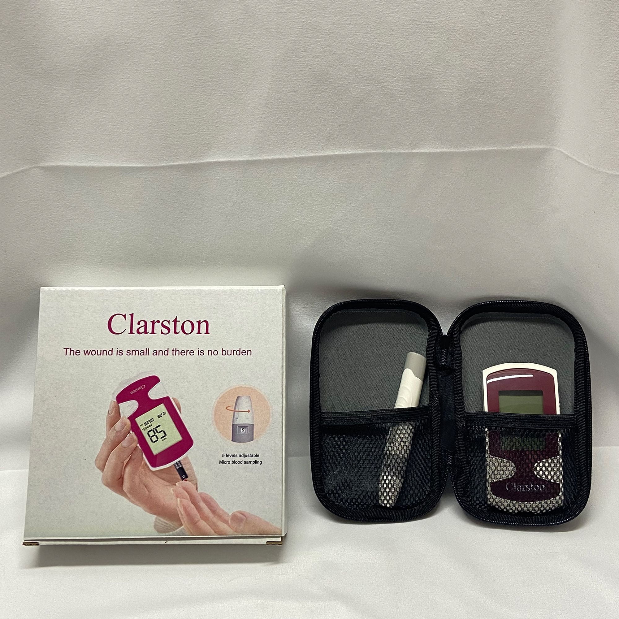 Clarston Reliable Blood Glucose Meter for Accurate Monitoring - Easy-to-Use Testing Kit