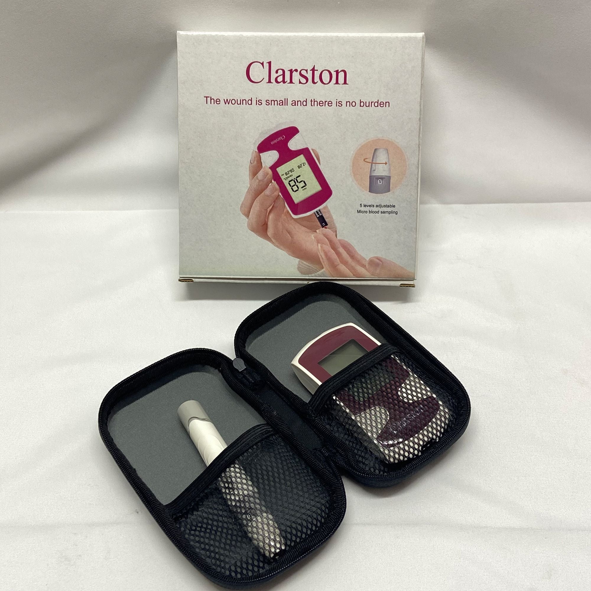 Clarston Reliable Blood Glucose Meter for Accurate Monitoring - Easy-to-Use Testing Kit