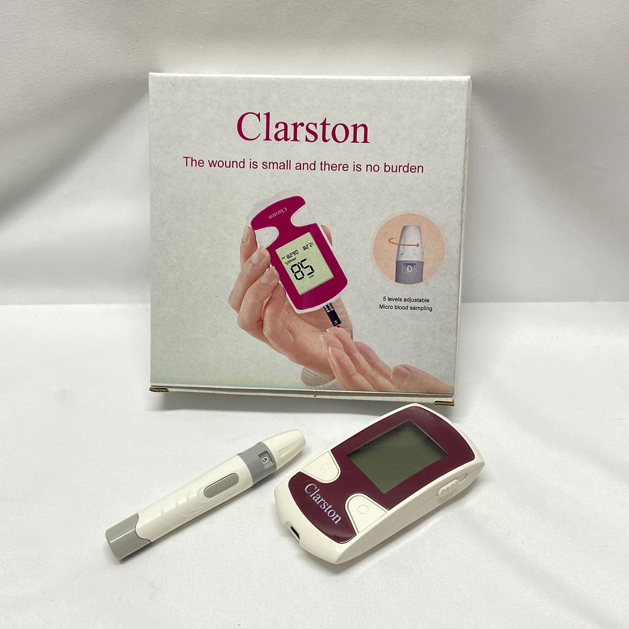 Clarston Reliable Blood Glucose Meter for Accurate Monitoring - Easy-to-Use Testing Kit