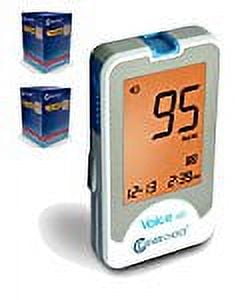 Clever Chek Auto-code Voice Glucose Meter Kit with 200 Test Strips