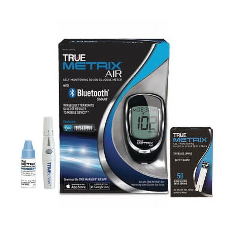 TRUE METRIX AIR Blood Glucose Meter Starter Kit + 50 Test Strips