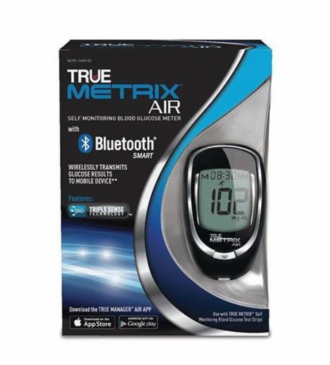 TRUE METRIX AIR Blood Glucose Meter Starter Kit + 50 Test Strips