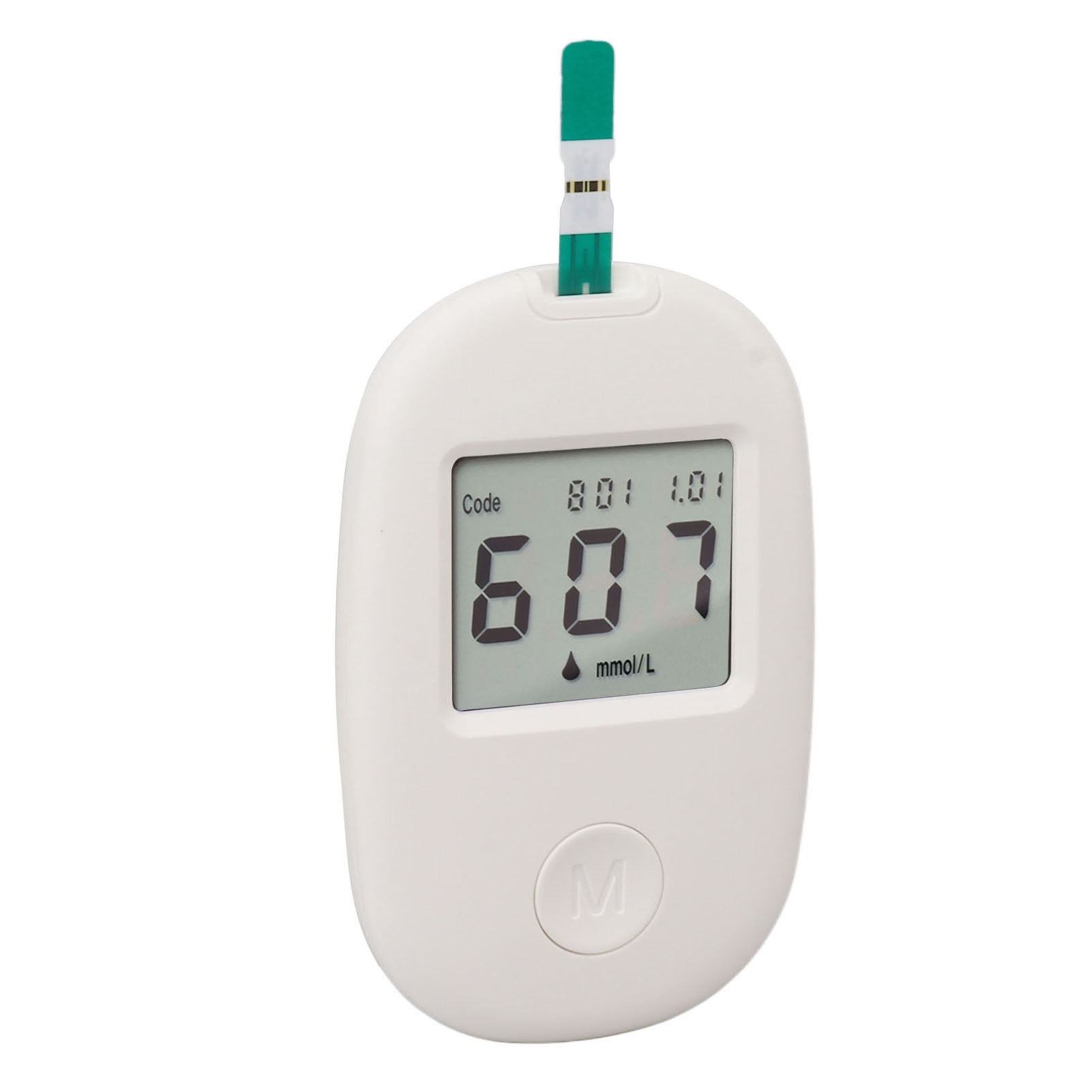 LEAFYLUXE BLOOD GLUCOSE METER KIT - 180 SETS, 50 MEMORY VALUES - 0.9µL