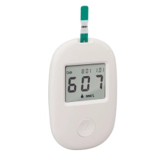 LEAFYLUXE BLOOD GLUCOSE METER KIT - 180 SETS, 50 MEMORY VALUES - 0.9µL