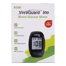 VIVAGUARD BLOOD GLUCOSE MONITOR FOR ACCURATE, PAINLESS TESTING AT HOME