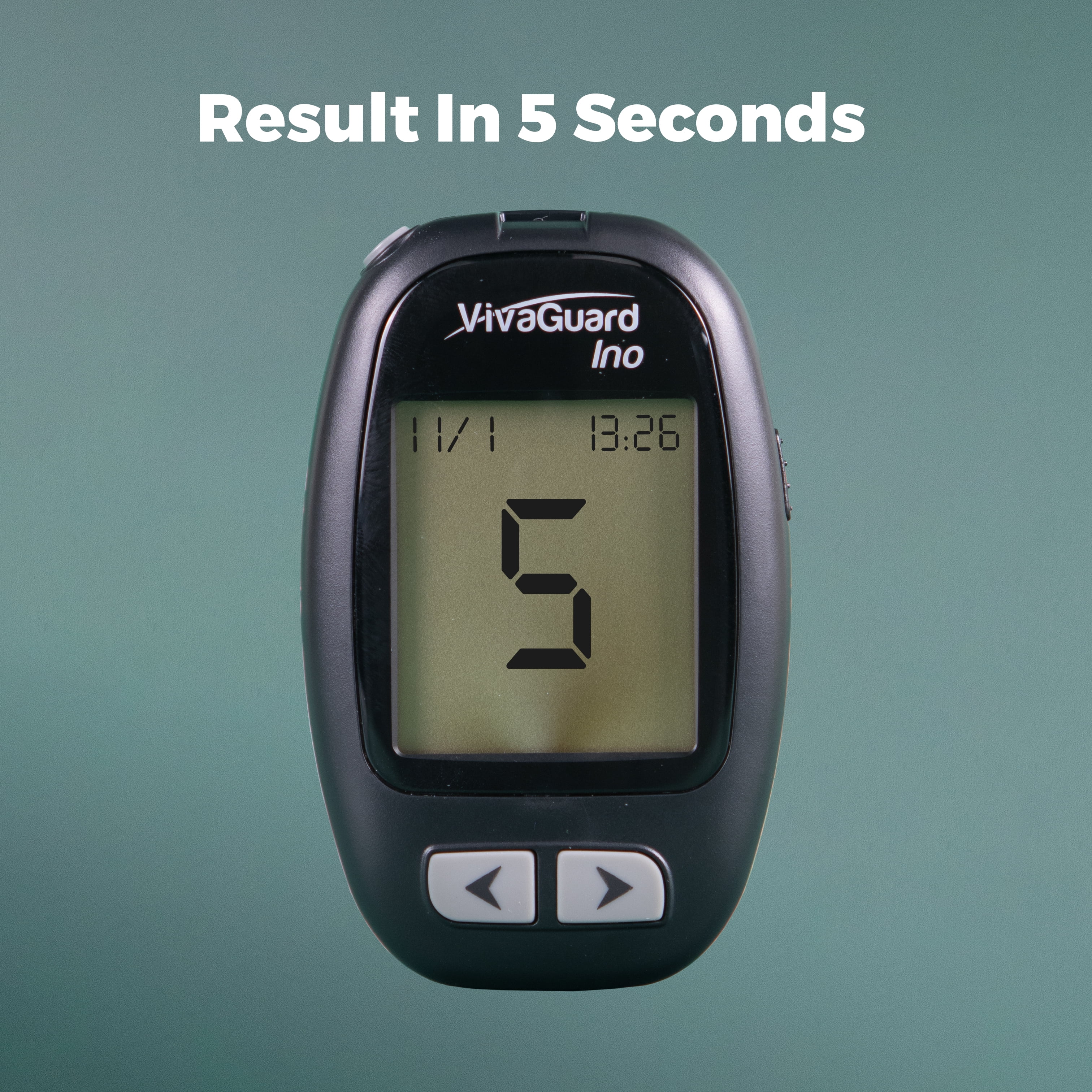 VIVAGUARD BLOOD GLUCOSE MONITOR FOR ACCURATE, PAINLESS TESTING AT HOME