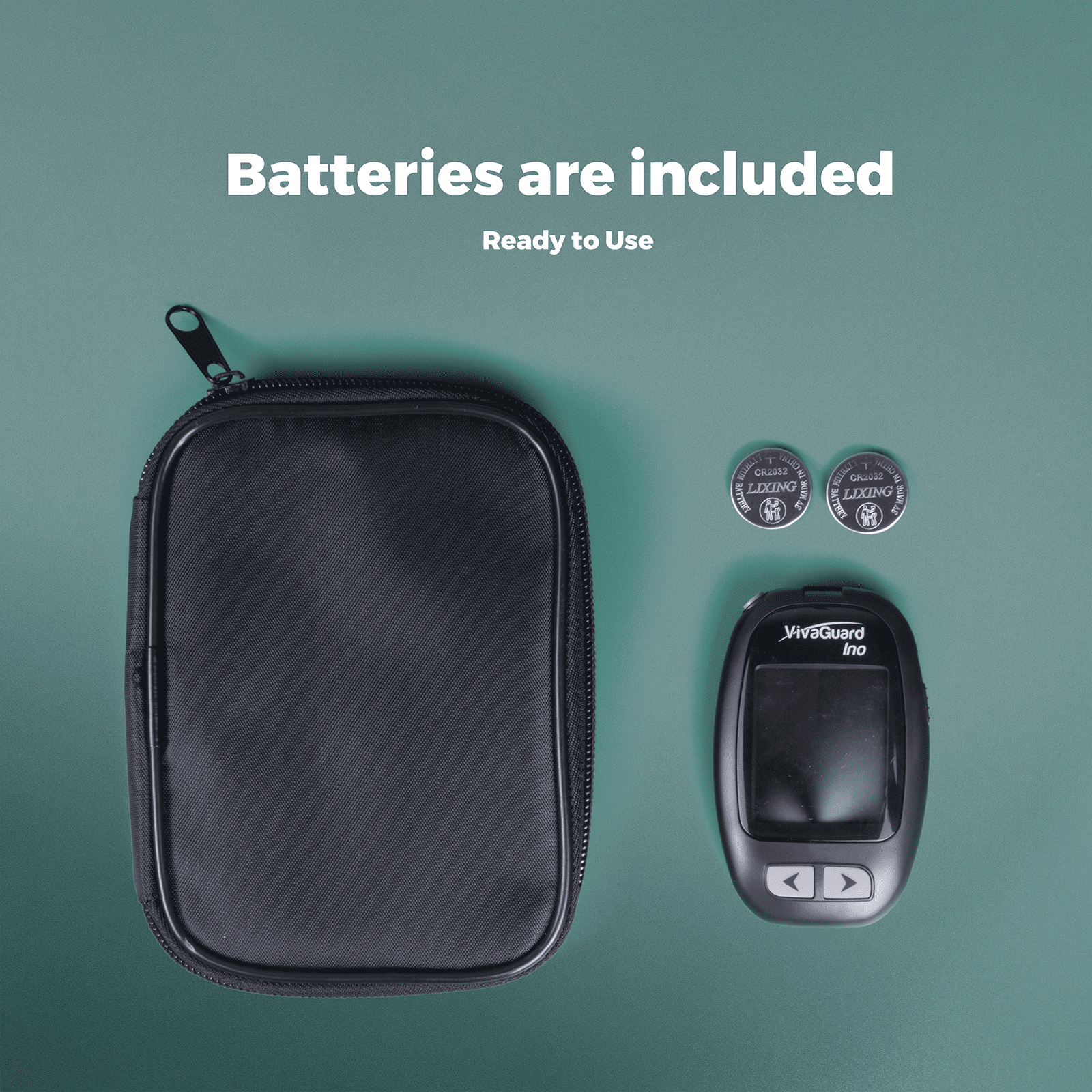 VIVAGUARD BLOOD GLUCOSE MONITOR FOR ACCURATE, PAINLESS TESTING AT HOME