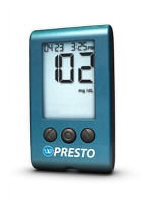 WAVESENSE PRESTO GLUCOSE METER KIT - ACCURATE BLOOD SUGAR MONITORING