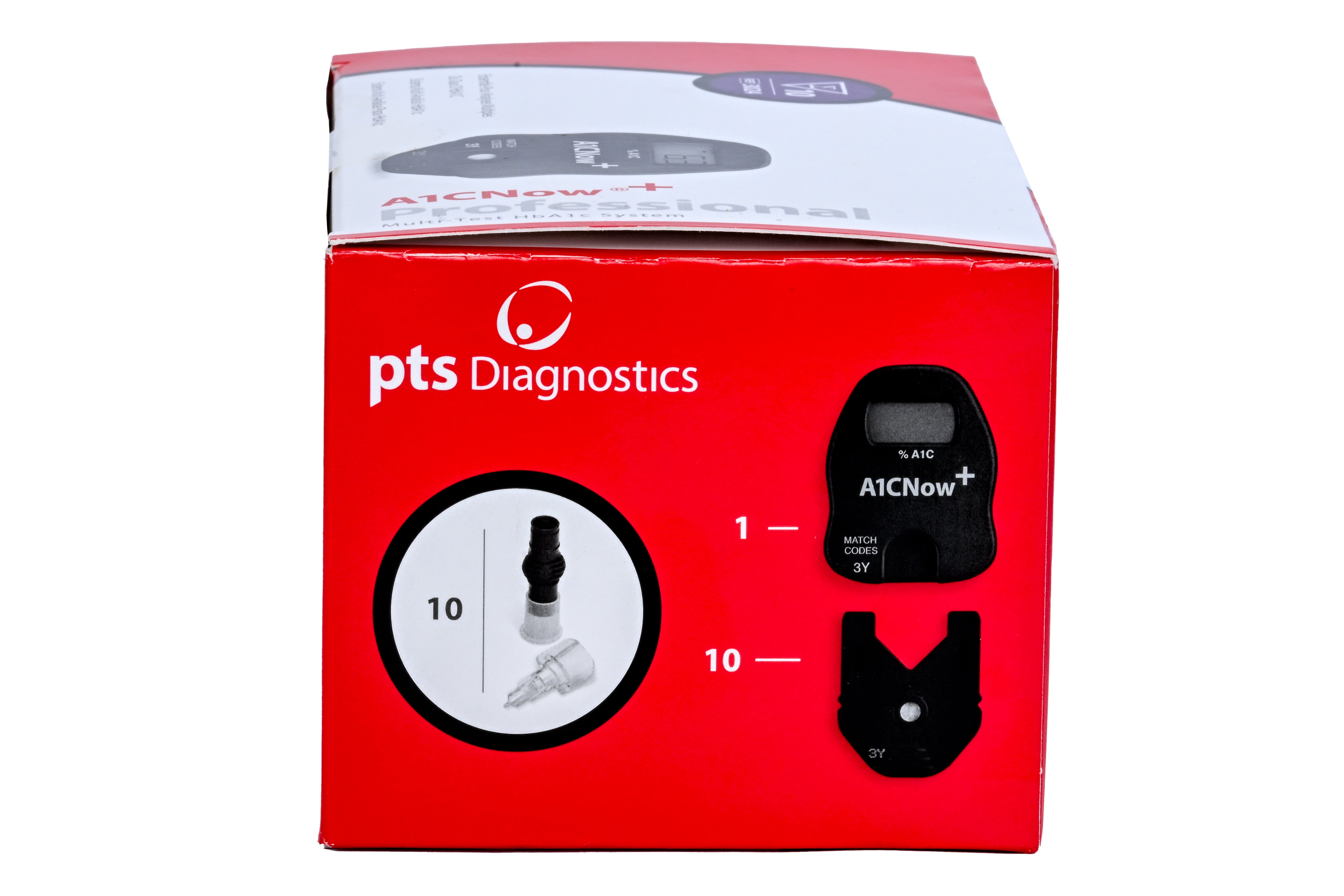 A1CNow Test Kit for Diabetes Monitoring - 10 Blood Sample Tests