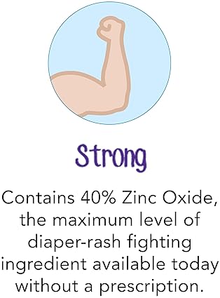Desitin Maximum Strength Baby Diaper Rash Cream, 40% Zinc Oxide, 4.8 oz - Treatment, Relief & Prevention
