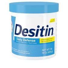 Desitin Daily Defense Baby Diaper Rash Cream - 16 oz, 13% Zinc Oxide, Hypoallergenic, Barrier Cream for Rash Prevention