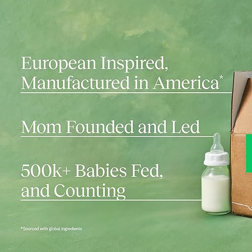 Bobbie Grass Fed Whole Milk Infant Formula for Newborn to 12 Months, 14.1 oz