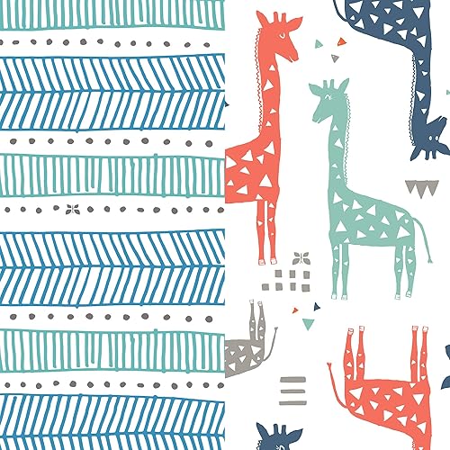 The Honest Company Sensitive Skin Diapers | Hypoallergenic & Fragrance-Free | Gender-Neutral Prints | Size 1 (8-14 lbs), 136 Count