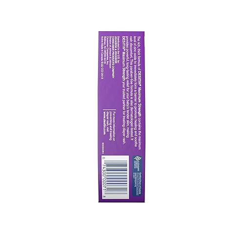 Desitin Maximum Strength Diaper Rash Paste 4 oz Tube - Pack of 6
