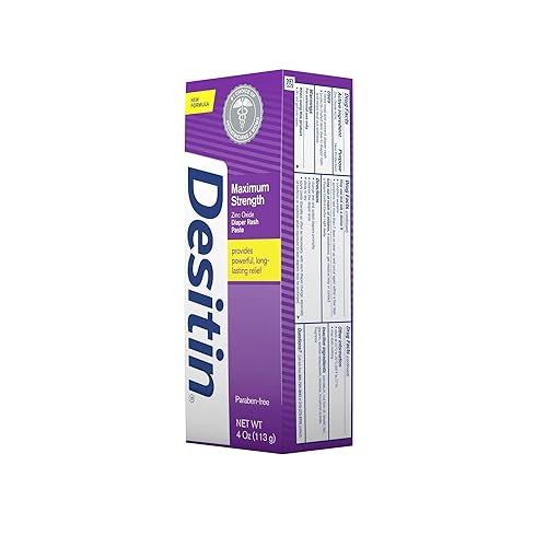 Desitin Maximum Strength Diaper Rash Paste 4 oz Tube - Pack of 6