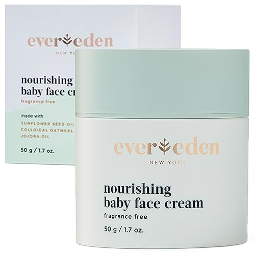 EVEREDEN NOURISHING BABY FACE CREAM 1.7 OZ. | NON-TOXIC & FRAGRANCE-FREE BABY LOTION
