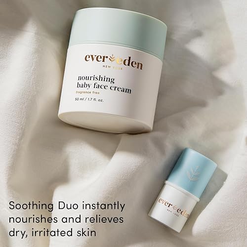 EVEREDEN NOURISHING BABY FACE CREAM 1.7 OZ. | NON-TOXIC & FRAGRANCE-FREE BABY LOTION