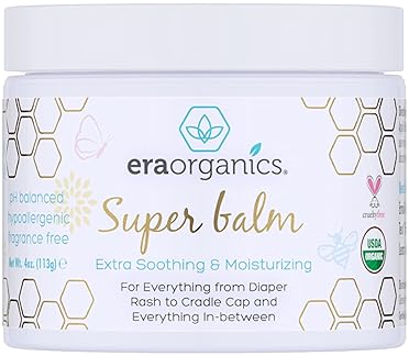 Era Organic Healing Baby Ointment for Sensitive Skin - USDA Certified (4 oz.)