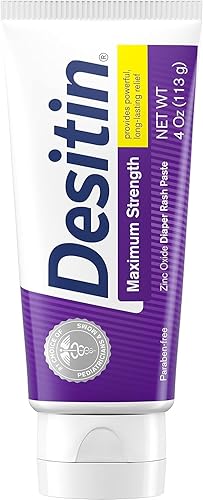 Desitin Maximum Strength Diaper Rash Paste 4 oz - Pack of 12