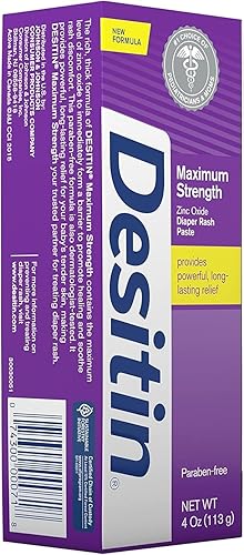 Desitin Maximum Strength Diaper Rash Paste 4 oz - Pack of 12