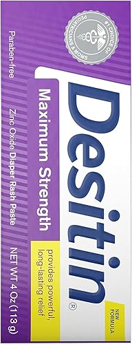 Desitin Maximum Strength Diaper Rash Paste 4 oz - Pack of 12