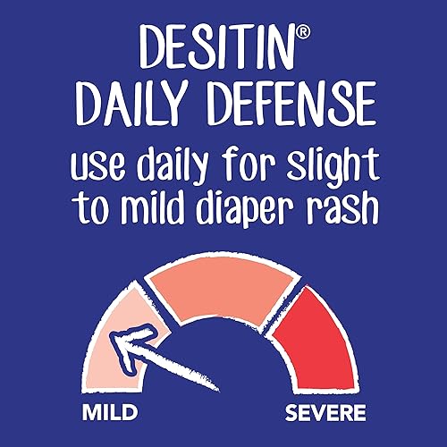 Desitin Daily Defense Baby Diaper Rash Cream - 16 oz, 13% Zinc Oxide, Hypoallergenic, Barrier Cream for Treating & Preventing Rash