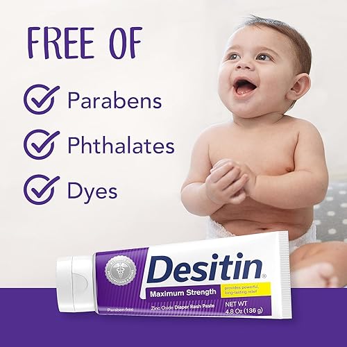 Desitin Diaper Rash Original Ointment 2 oz - Pack of 5